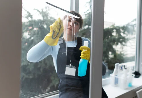Nettoyage de vitres intérieures et extérieures à Jougne